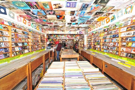 Ben's Record Shop in Guildford...a haven for vinyl junkies