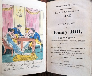 'Continental people have sex lives: the English have hot-water bottles' (or a secret copy of Fanny Hill)